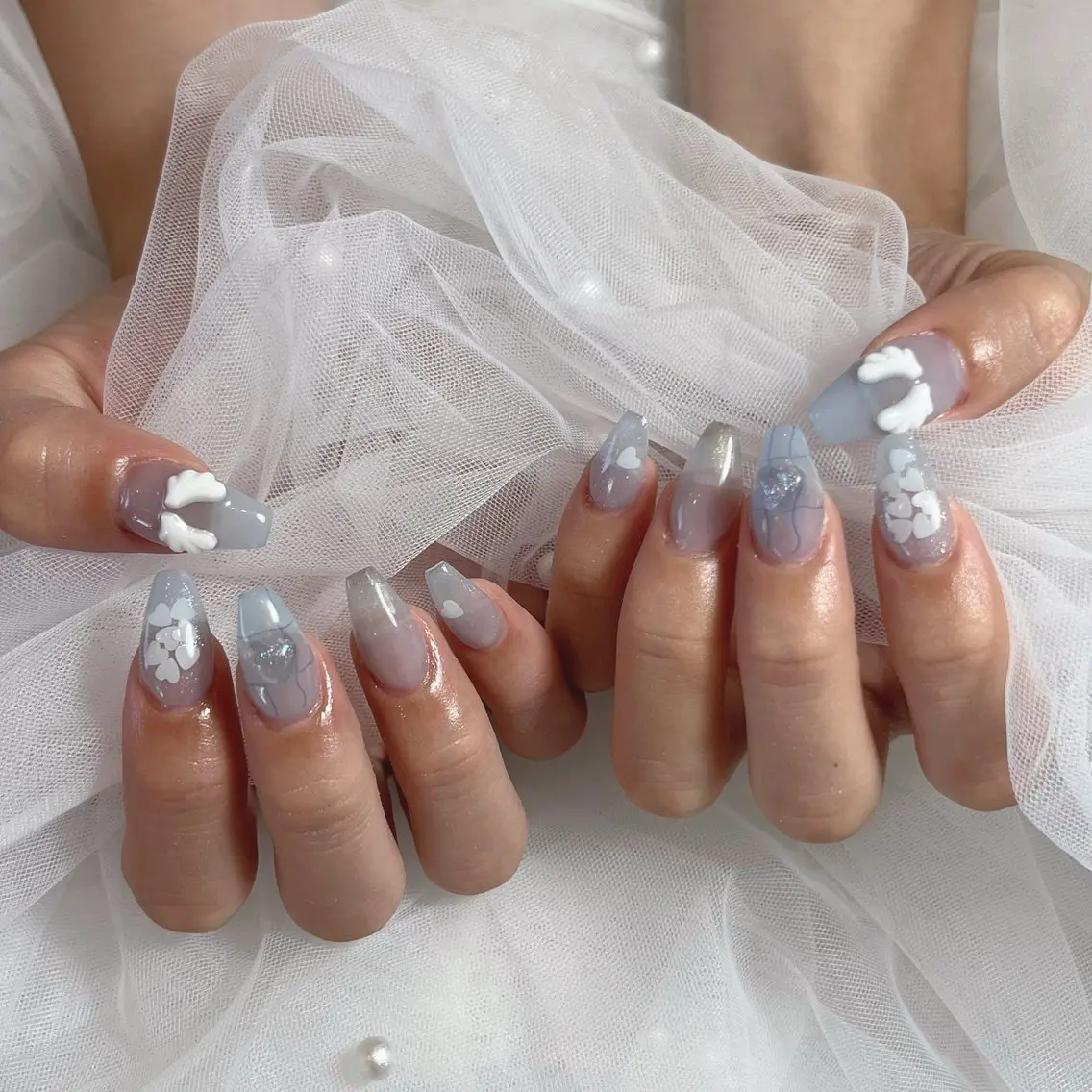 ネイル アートネイル スカルプネイル GEMINI nailのネイルデザイン