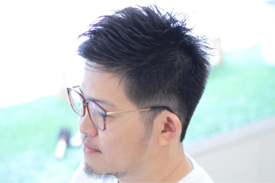 ショート メンズ 矢島 真樹のヘアスタイル