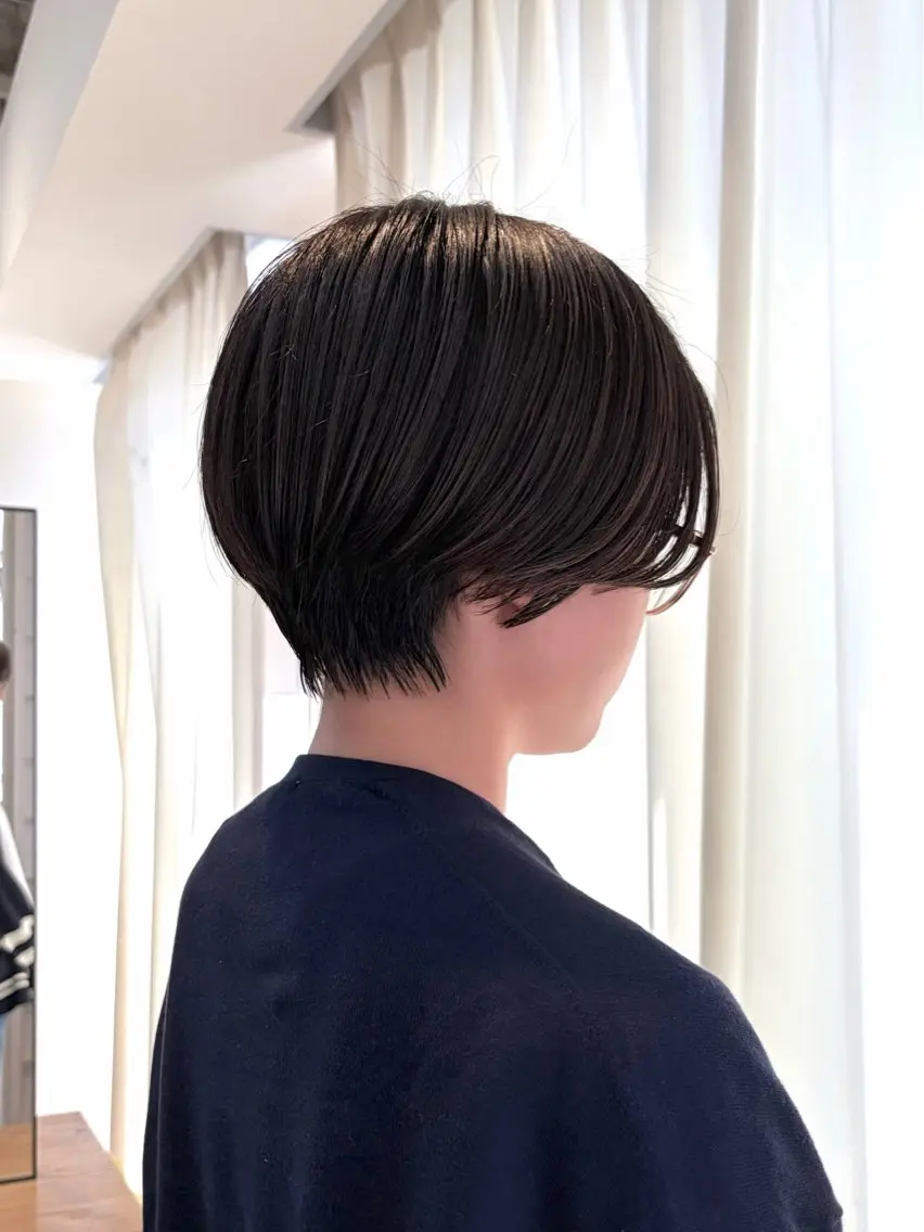 ショート ハンサムショート ショートヘア カット SANA /レイヤー/ショートのヘアスタイル