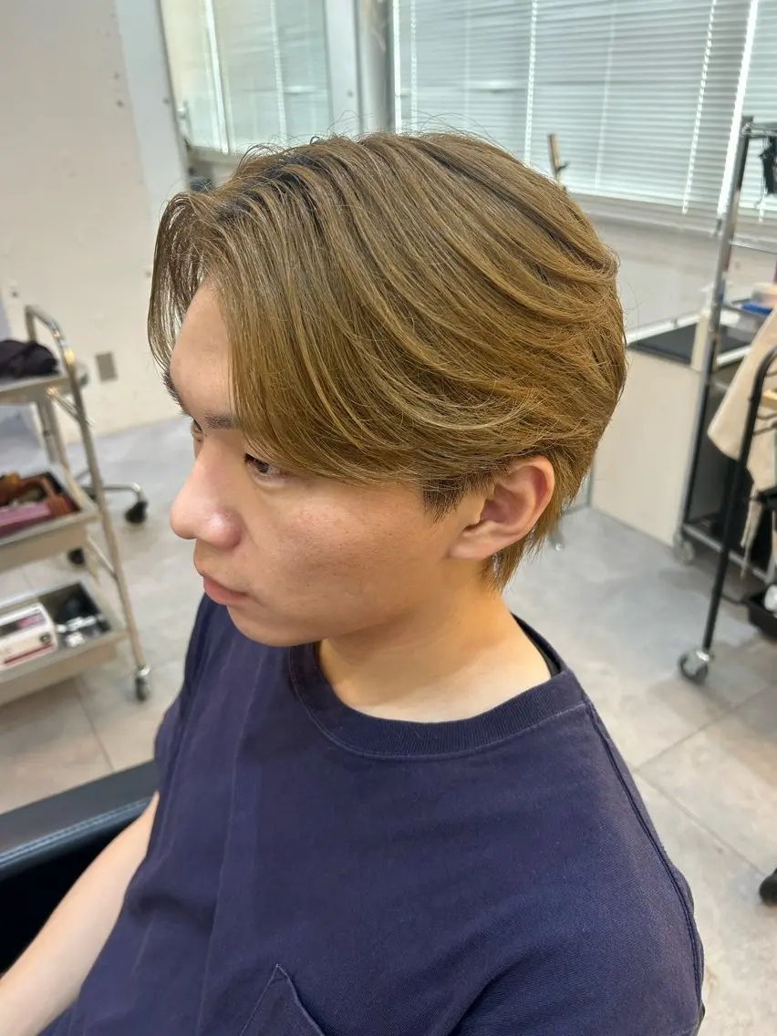 人気No.2🐱 メンズカット+カラー✂️の写真
