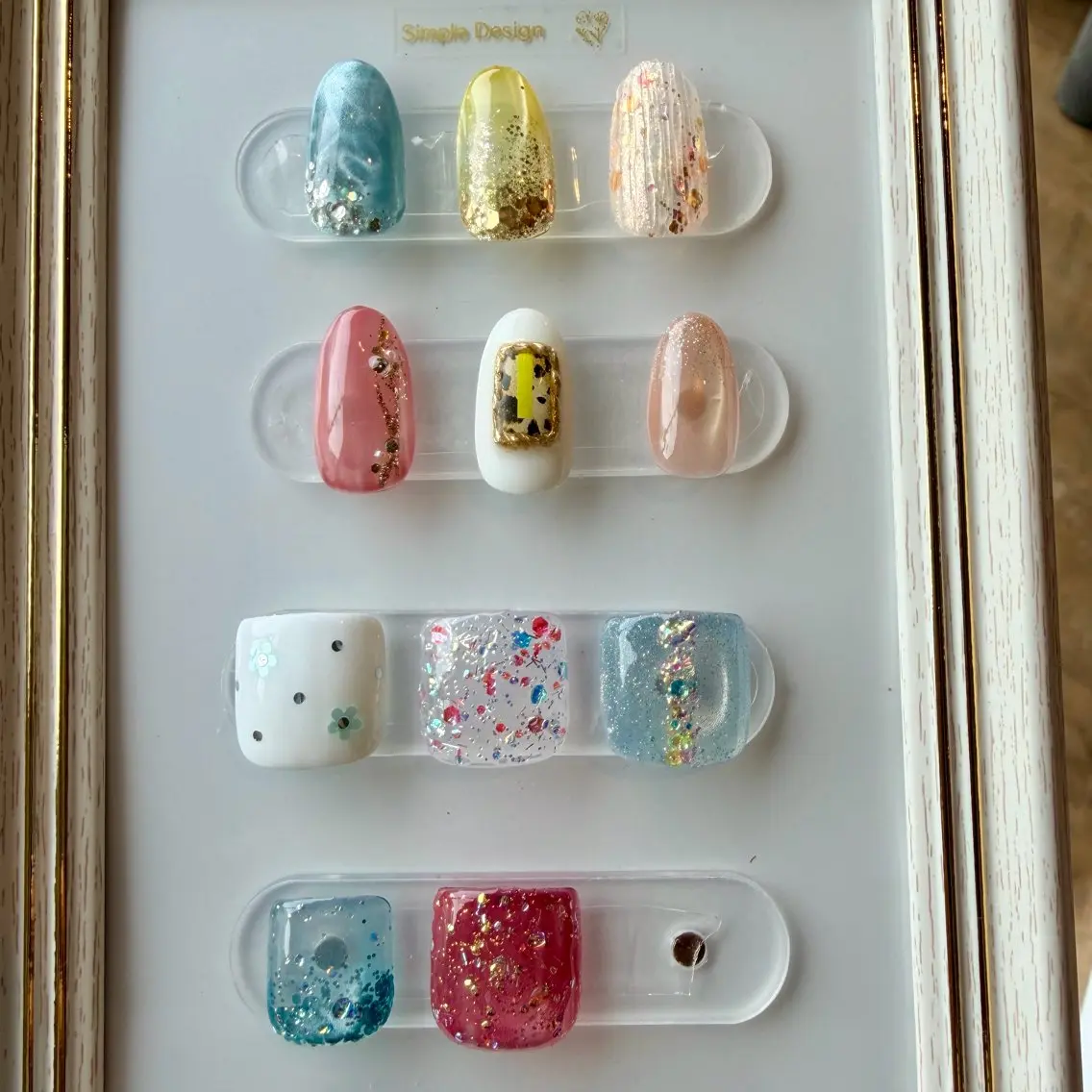 ネイル シンプルネイル ハンドネイル Lily me.のネイルデザイン