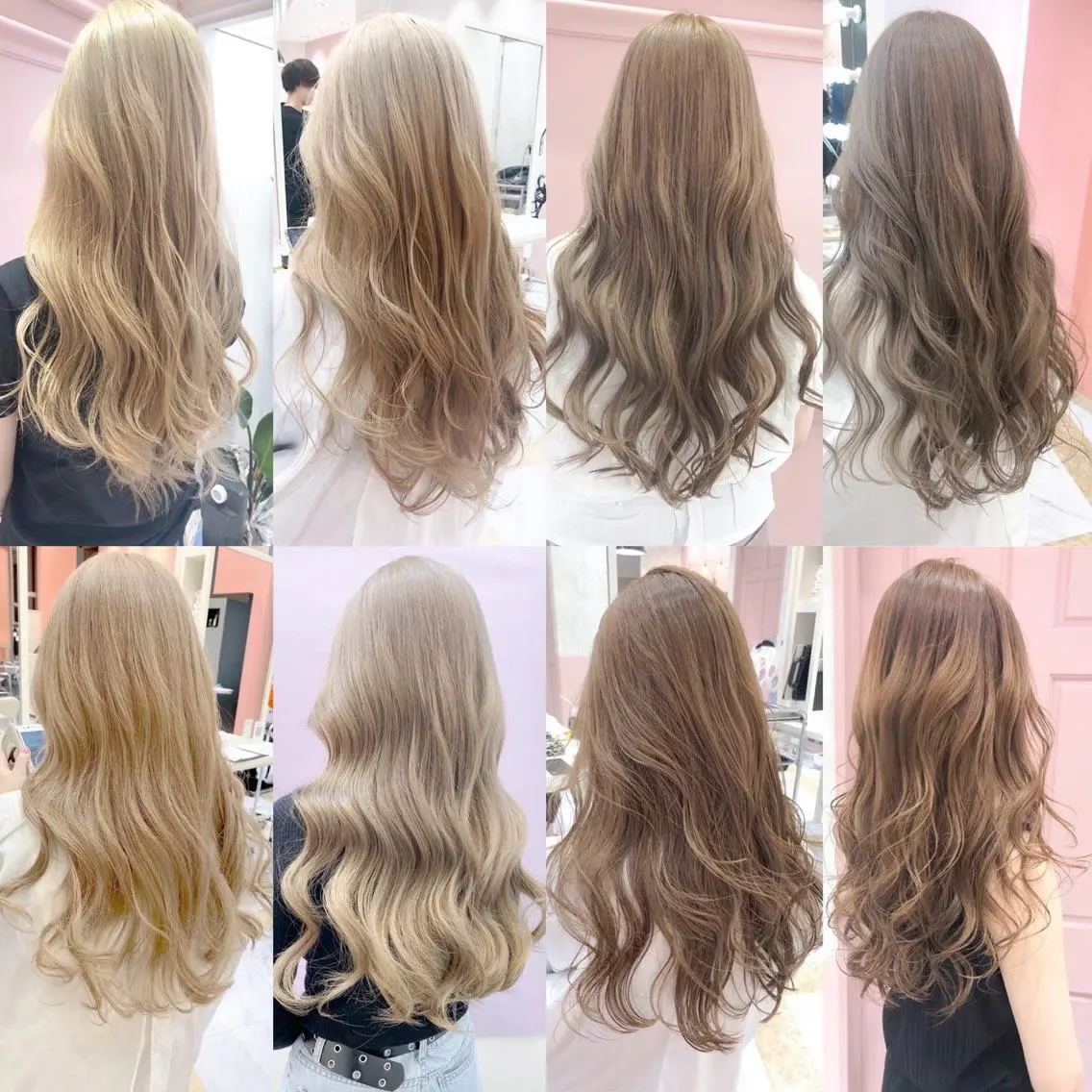 ロング Su-chi-🧴 /ミルクティーカラーのヘアスタイル