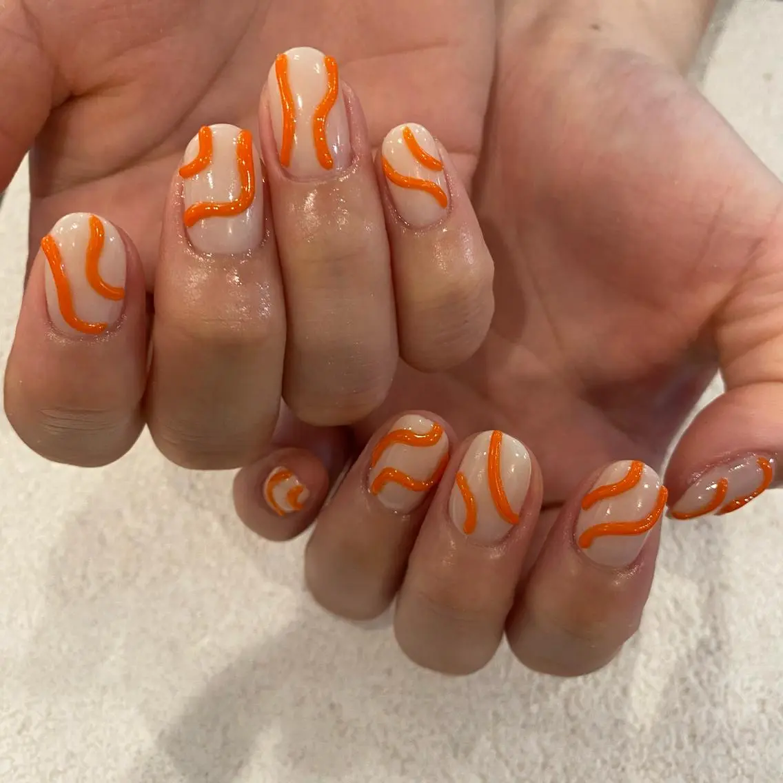 ネイル ハンドネイル Daisy nail reikaのネイルデザイン