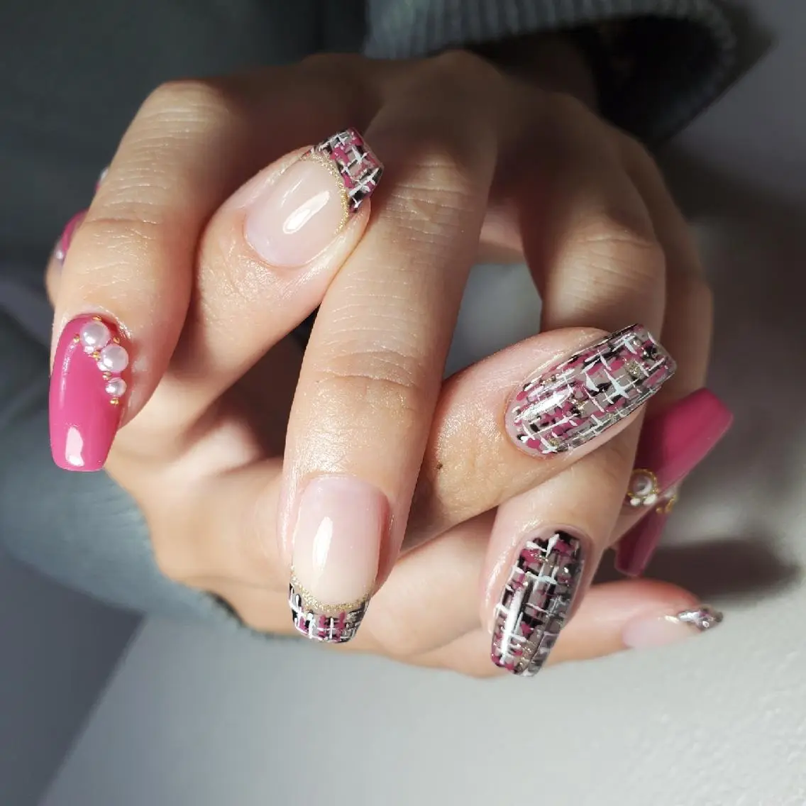 ネイル ハンドネイル nailroom‪ sb‪‪𓈒𓂂𓏸のネイルデザイン