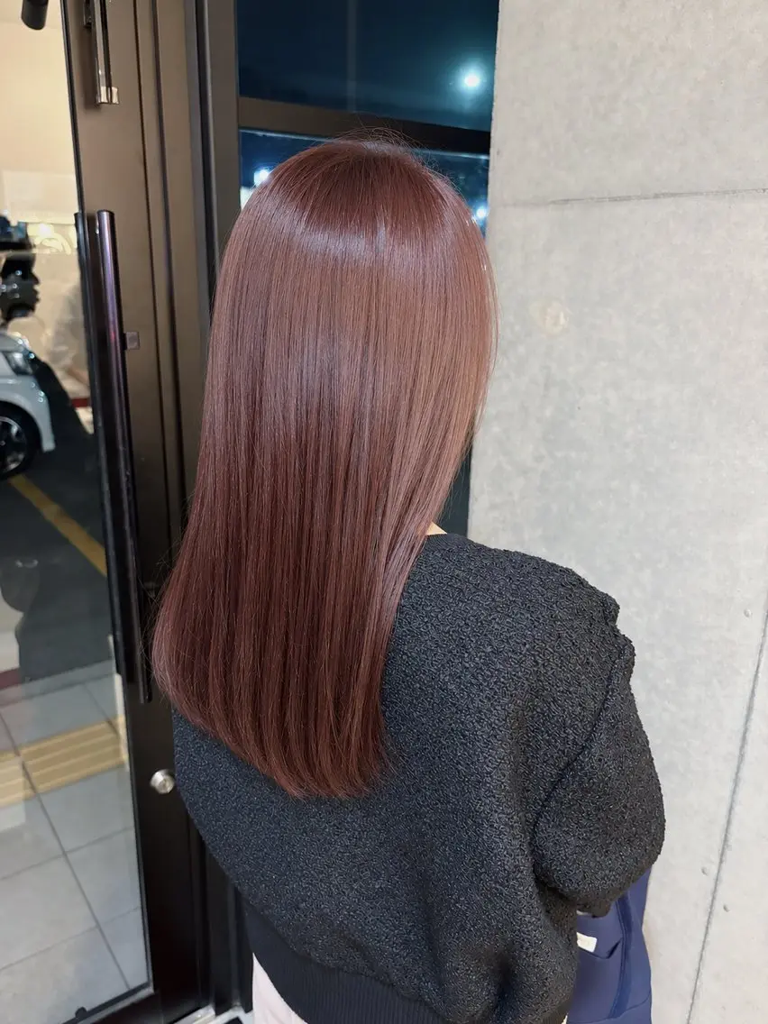 ロング ピンクブラウン Soul eater YUHEIのヘアスタイル