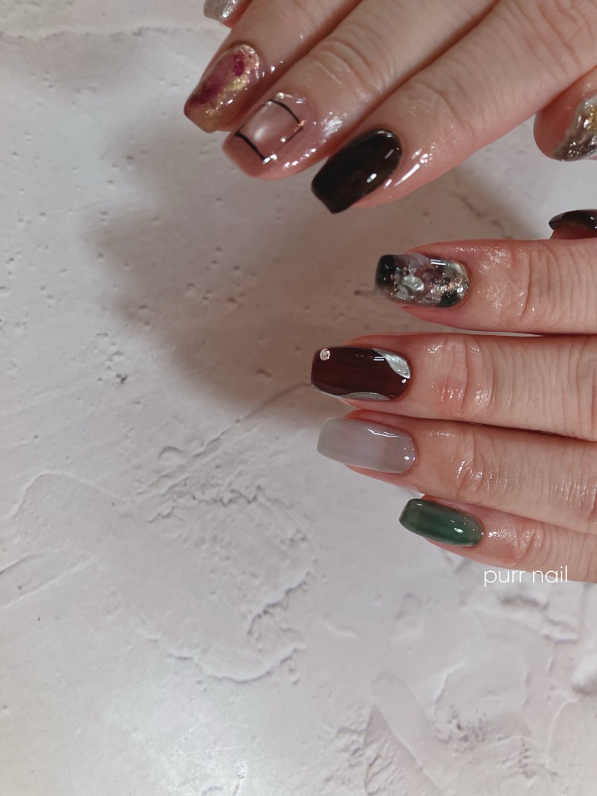 ネイル purr nailのネイルデザイン