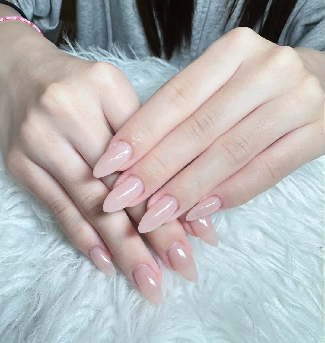 ネイル チークネイル フレンチネイル キラキラネイル 韓国ネイル マグネットネイル ハンドネイル yuuna hbabynailのネイルデザイン