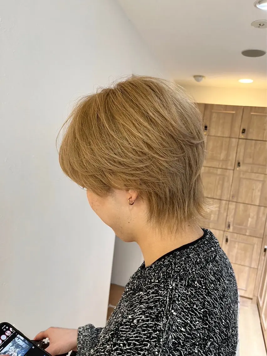 メンズ 小林真咲 /レディースカットのヘアスタイル