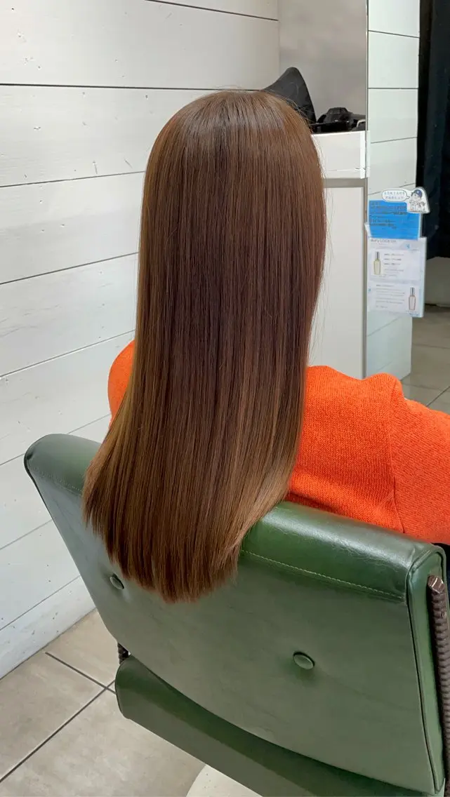 ロング カラー カット ヘアカラー トリートメント 似合わせ/前髪カット /店長 村上直也のヘアスタイル