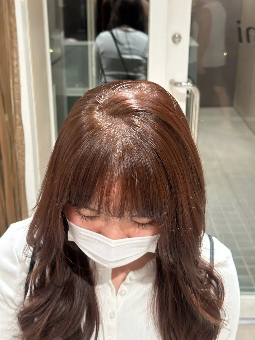 セミロング Unami/新宿 TSUKIのヘアスタイル