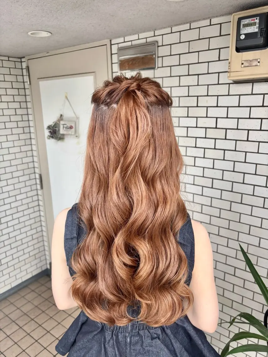 ヘアアレンジ ヘアセット 🌺ヘアメイク SYOKA🌺のヘアスタイル