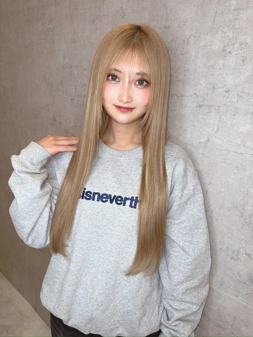 ロング シールエクステ エクステ エクステサロン GRIZZのヘアスタイル