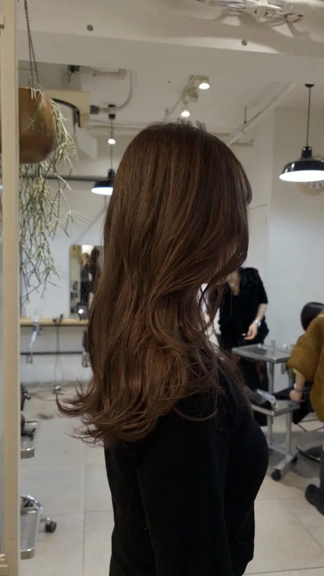 セミロング カラー カット ヘアカラー ❕マンツーマン施術❕ 🍊Moemiのヘアスタイル