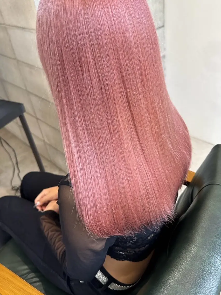 ロング カラー ヘアカラー ダブルカラーが得意 髙木千惺/大須のヘアスタイル