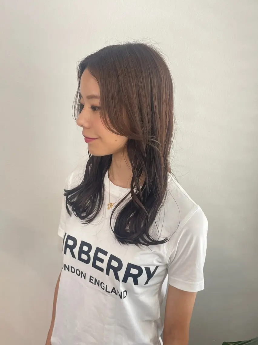 ロング カラー fenice natsumiのヘアスタイル