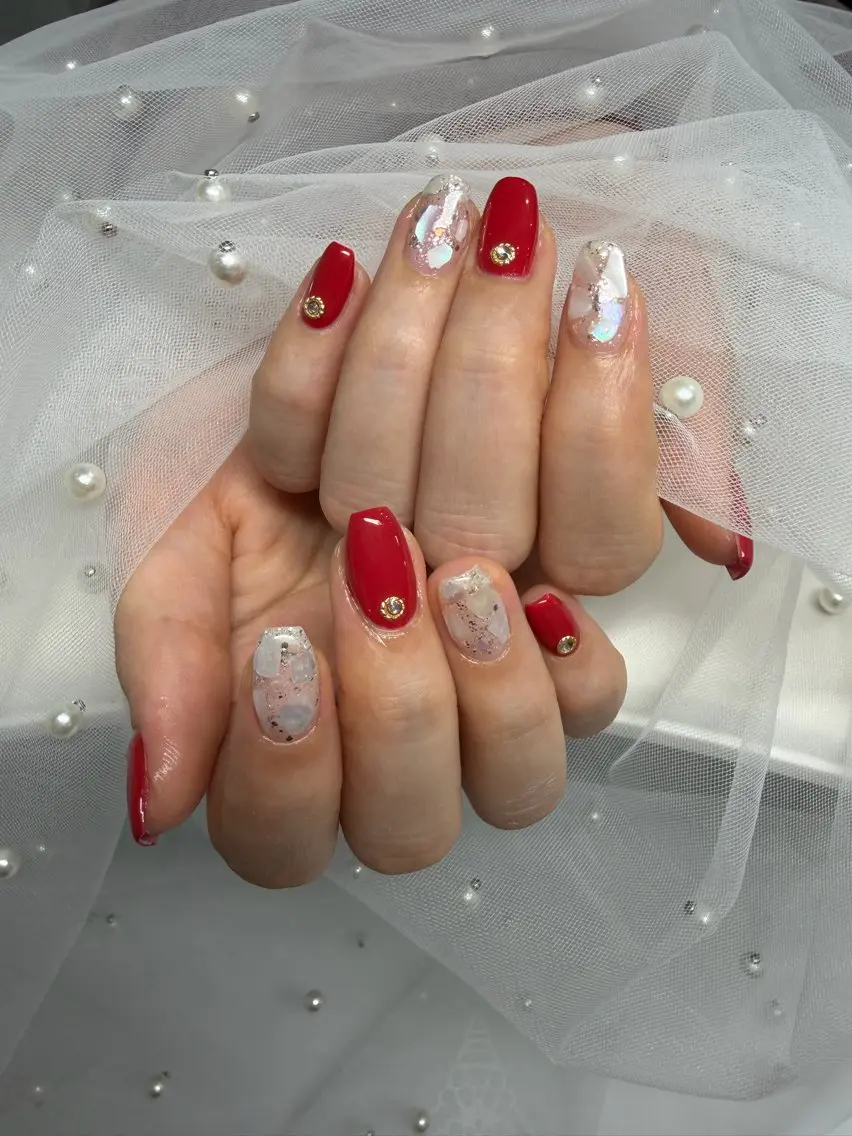 ネイル ハンドネイル Mermaid Nail☆Ayamiのネイルデザイン