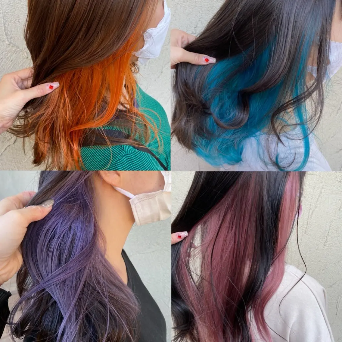 カラー LUPI 白神のヘアスタイル