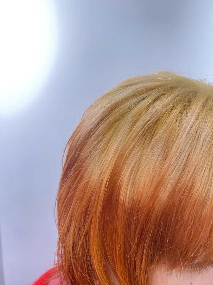 ミディアム カラー ヘアカラー 艶カラー、パーマ 祥一朗　WAWAのヘアスタイル