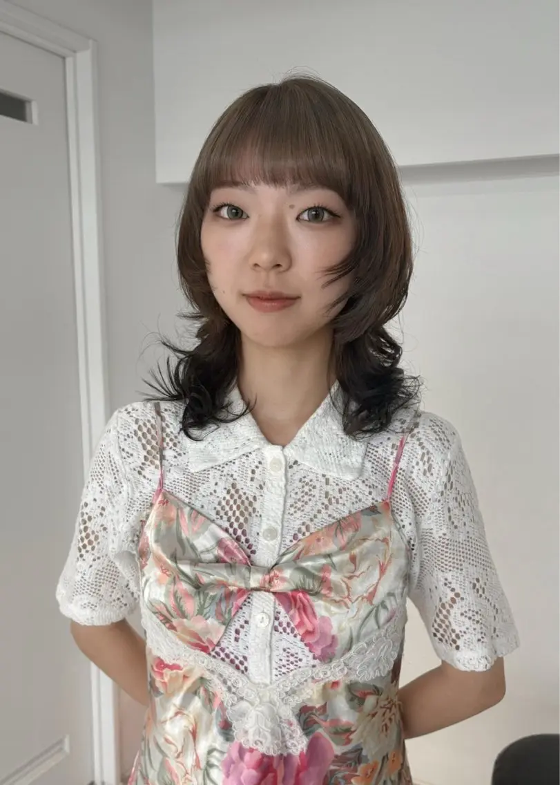 ロング カラー ヘアカラー 【sica】 チナのヘアスタイル