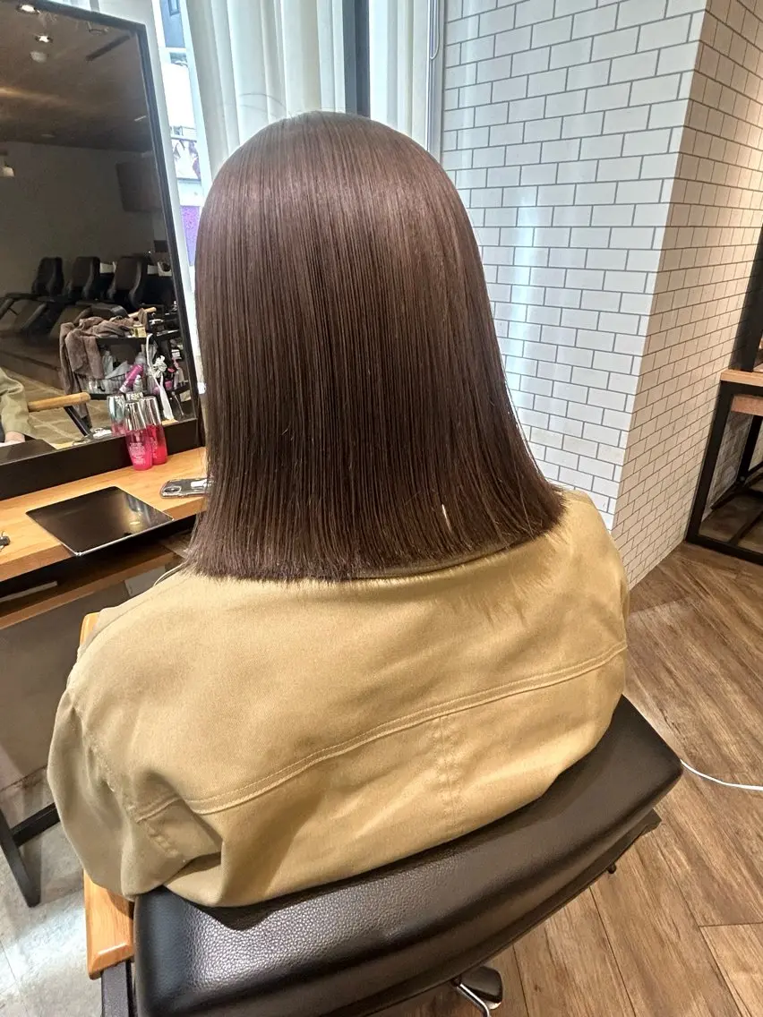ショート カット ヘアカラー トリートメント 浅原大輝 /髪質改善の達人のヘアスタイル