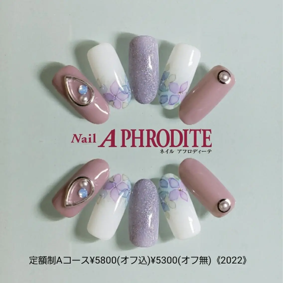 ネイル 持ち込み ニュアンスネイル ハンドネイル Nail Aphroditeのネイルデザイン
