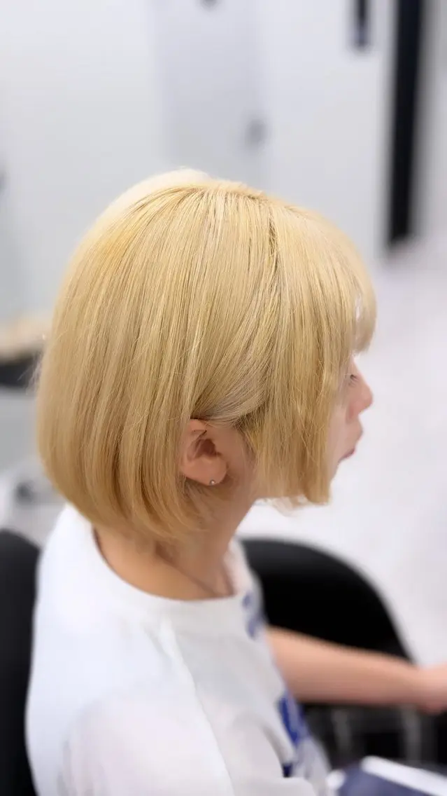 カラー ヘアカラー 徳永 美里愛のヘアスタイル