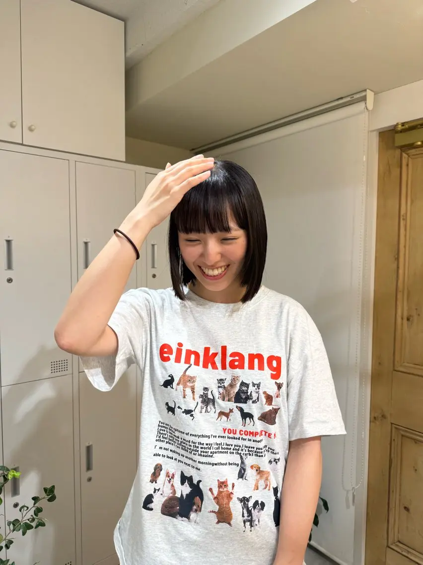 カット 中澤 眸乃のヘアスタイル