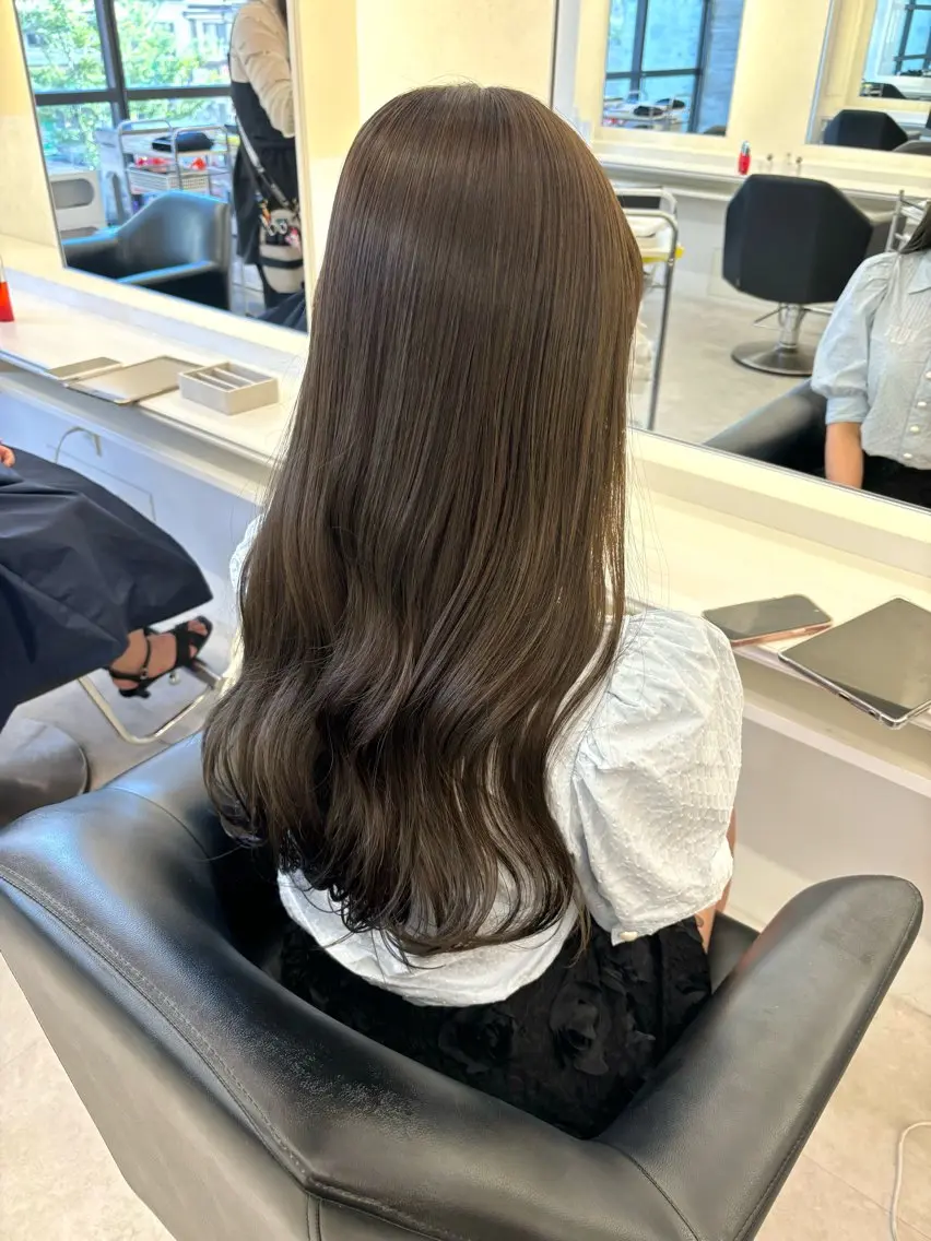 ロング カット ヘアカラー Parve Mix/ 平 奈果🎀のヘアスタイル