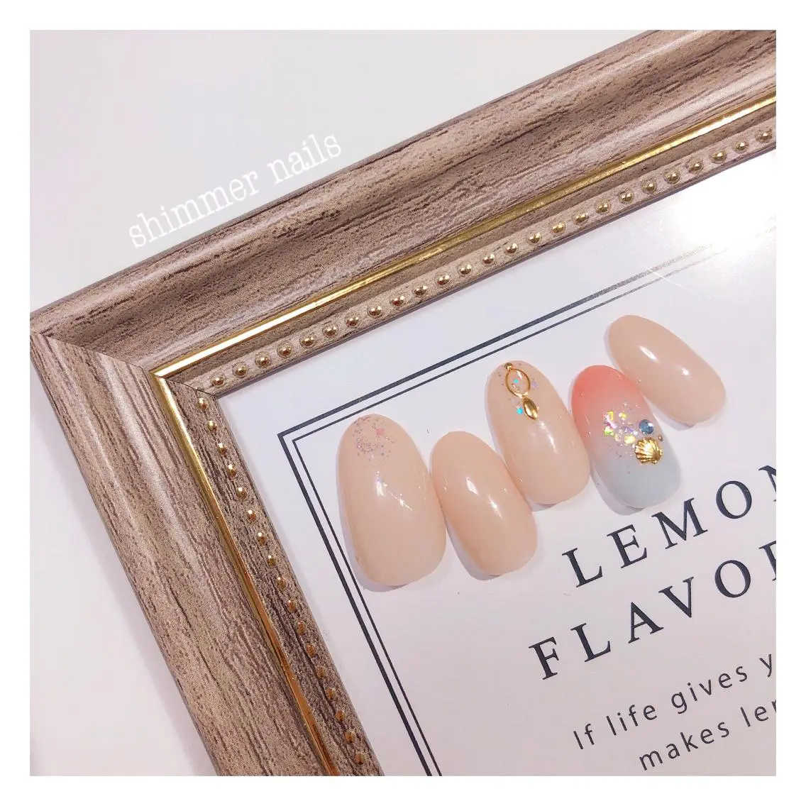 ネイル ハンドネイル shimmer nailsのネイルデザイン