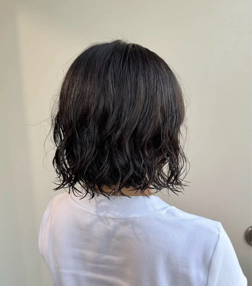 パーマ ✮。゚パーマ/カラー /実卯👩🏽🦱のヘアスタイル