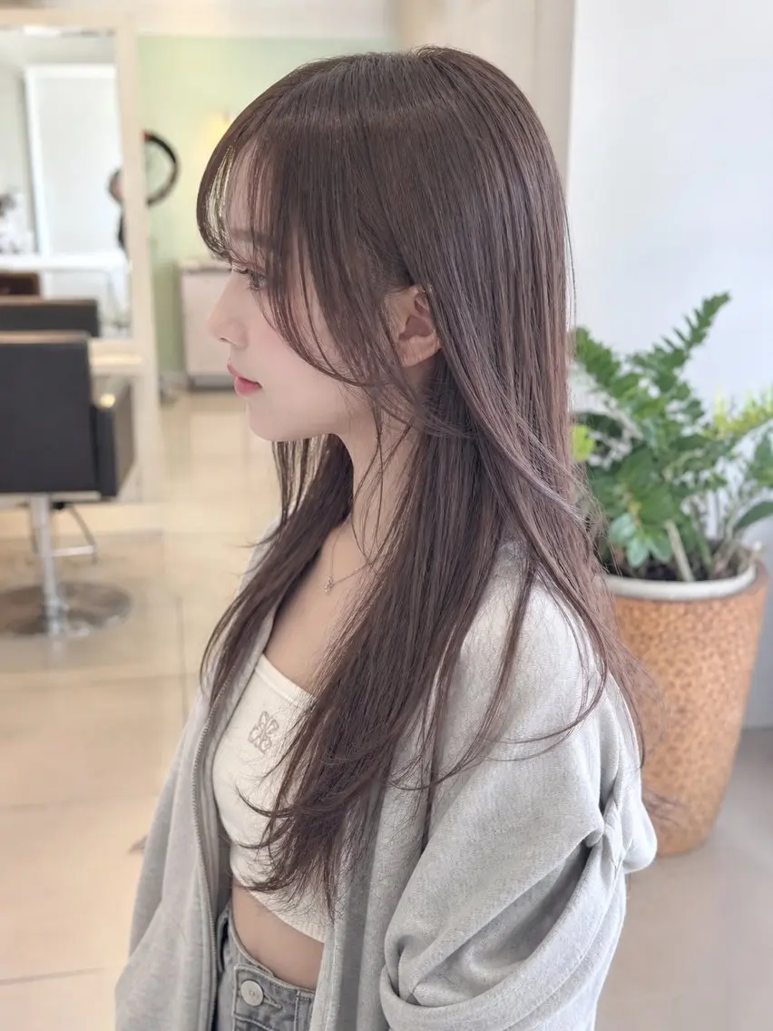 ロング カラー カット ヘアカラー 金子 直樹のヘアスタイル