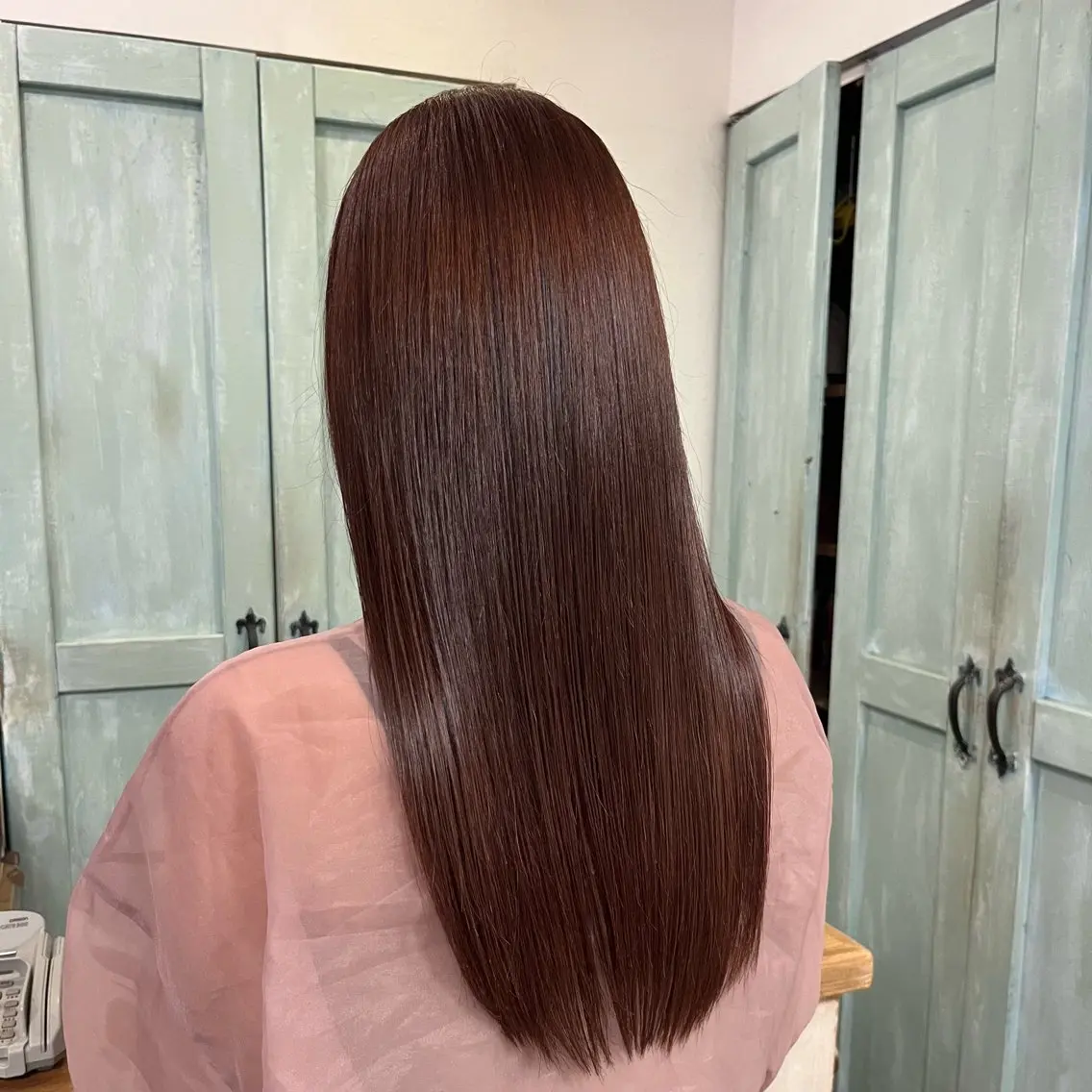 ロング 髪質改善 le paradis まおのヘアスタイル