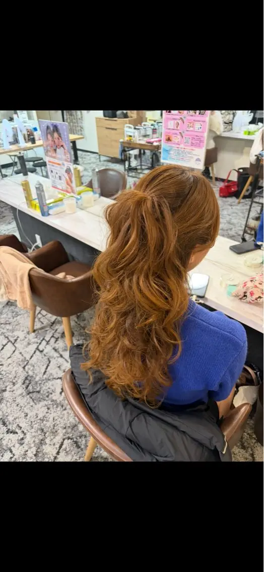 ロング とっぴ クオーレのヘアスタイル