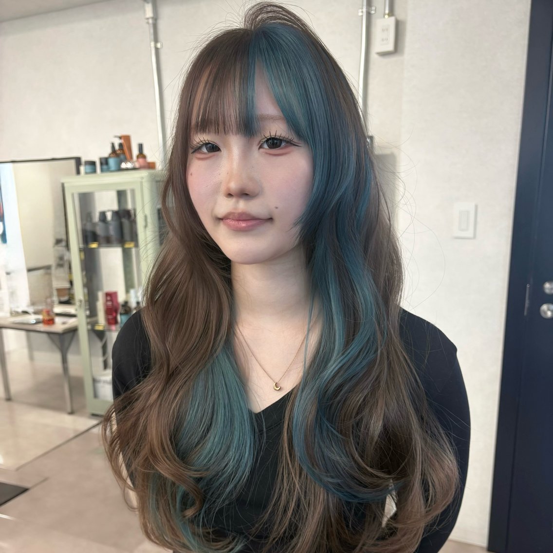 カラー ヘアカラー トリートメント ハイトーン/モテ髪 🎀hina🎀のヘアスタイル
