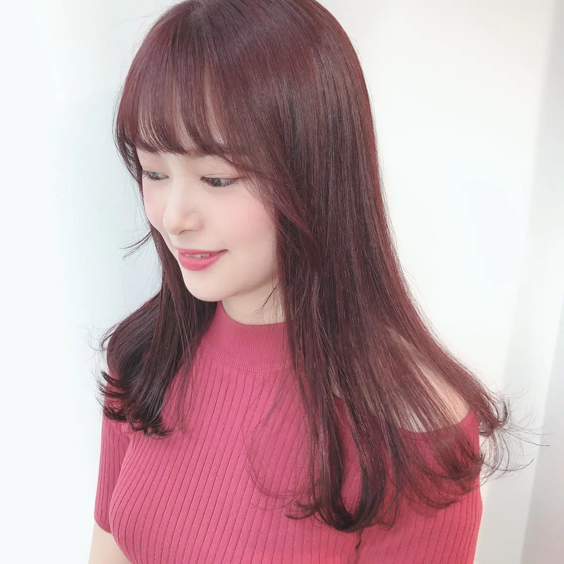 ミディアム カラー ヘアカラー トリートメント ❤️sai❤️ official❤️のヘアスタイル