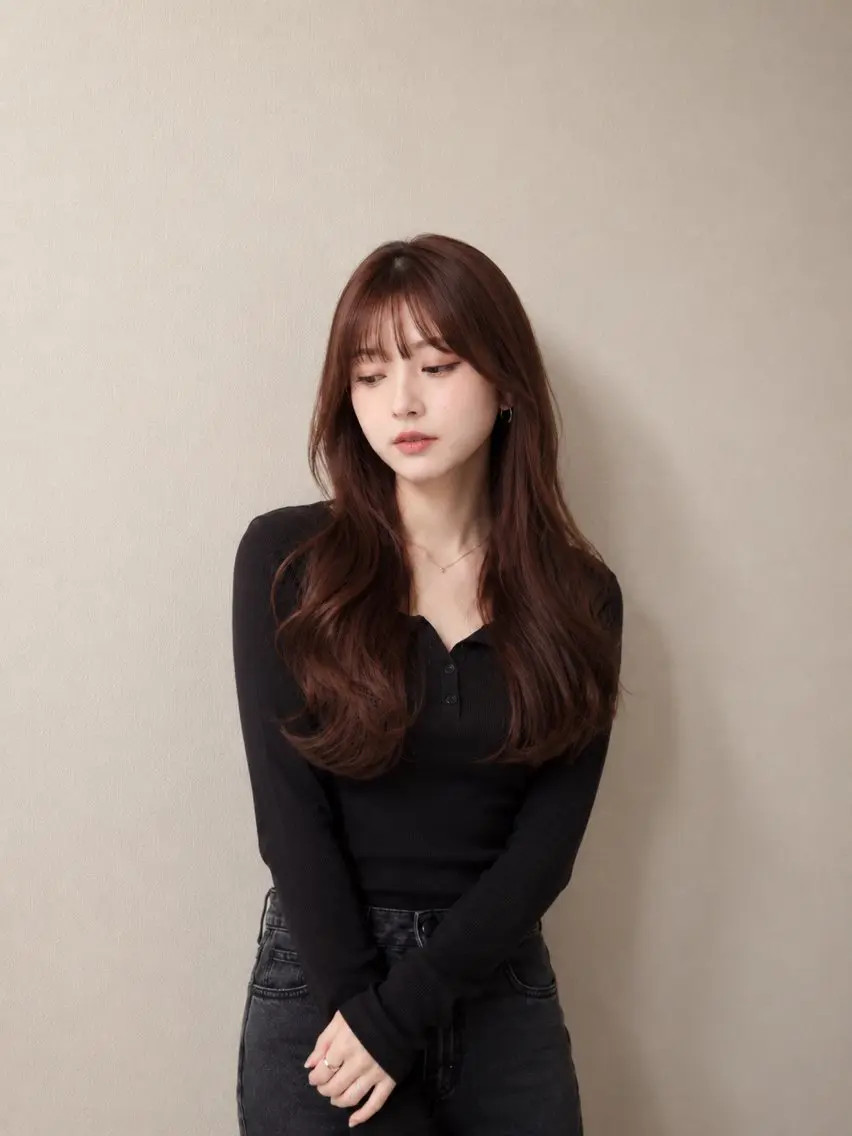 ロング カット ヘアカラー トリートメント 新宿 デザインカラー /髪質改善 葛西夏海のヘアスタイル