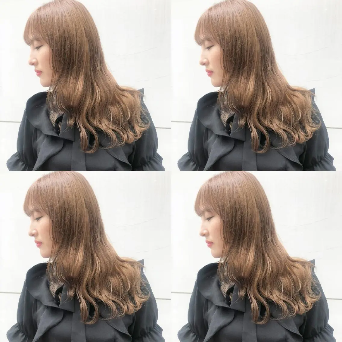 ロング カラー ヘアアレンジ カット ヘアカラー 竹内啓太 ボブのヘアスタイル