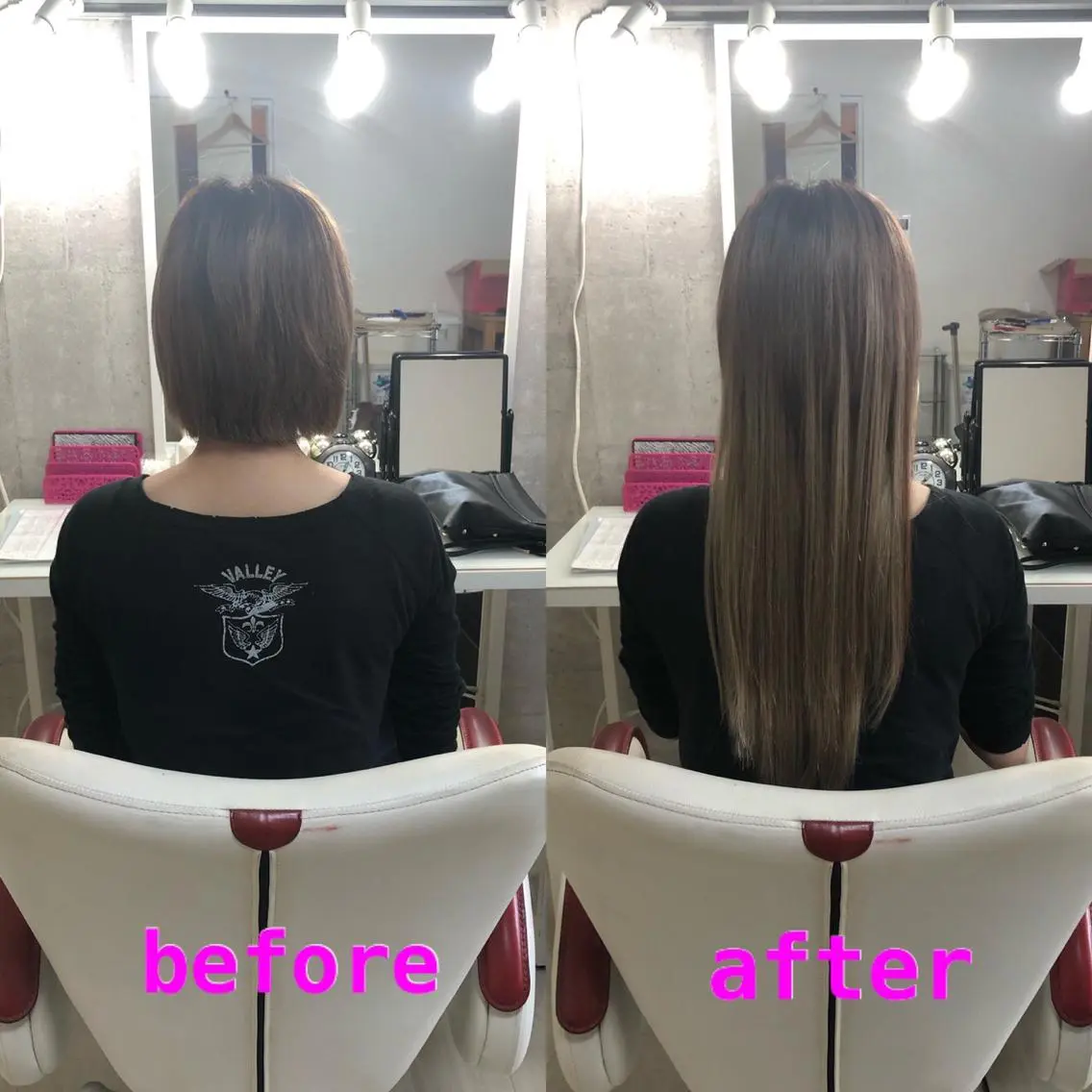 ロング エクステ 🌸ドレスアップ 心斎橋店🌸のヘアスタイル