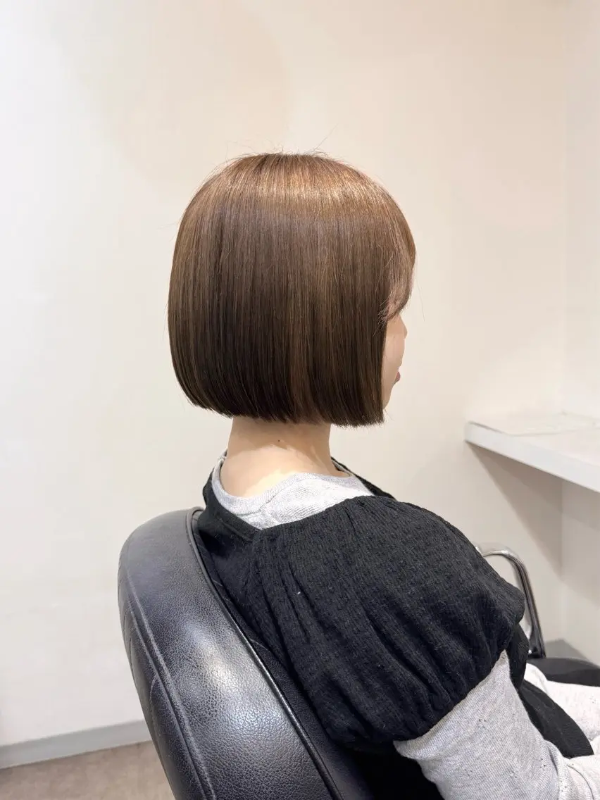 ミディアム カラー ベージュカラー カット ヘアカラー トリートメント 名古屋/髪質改善/ アヤカのヘアスタイル