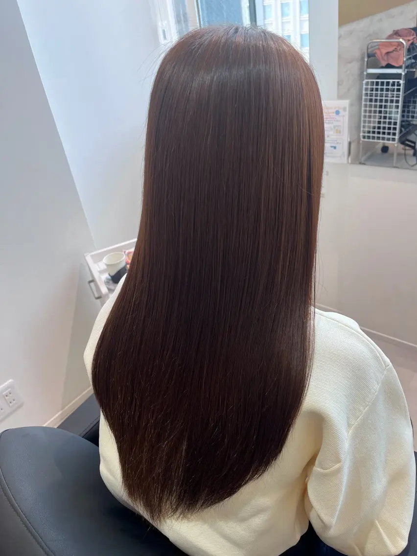 ロング カラー IENA髪質改善 honokaのヘアスタイル
