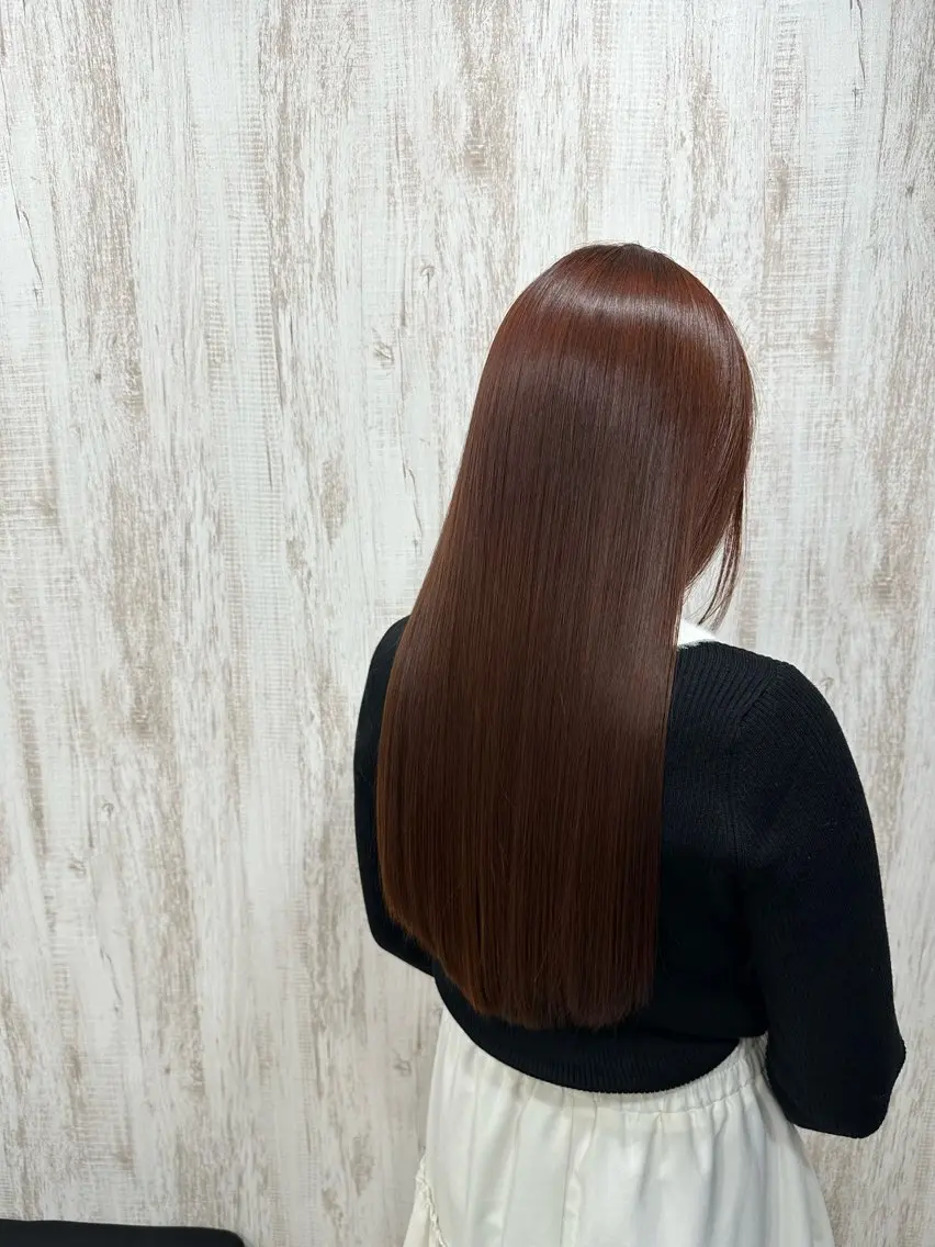 ロング 縮毛矯正 トリートメント カット 縮毛矯正 トリートメント 鈴木 悠平のヘアスタイル