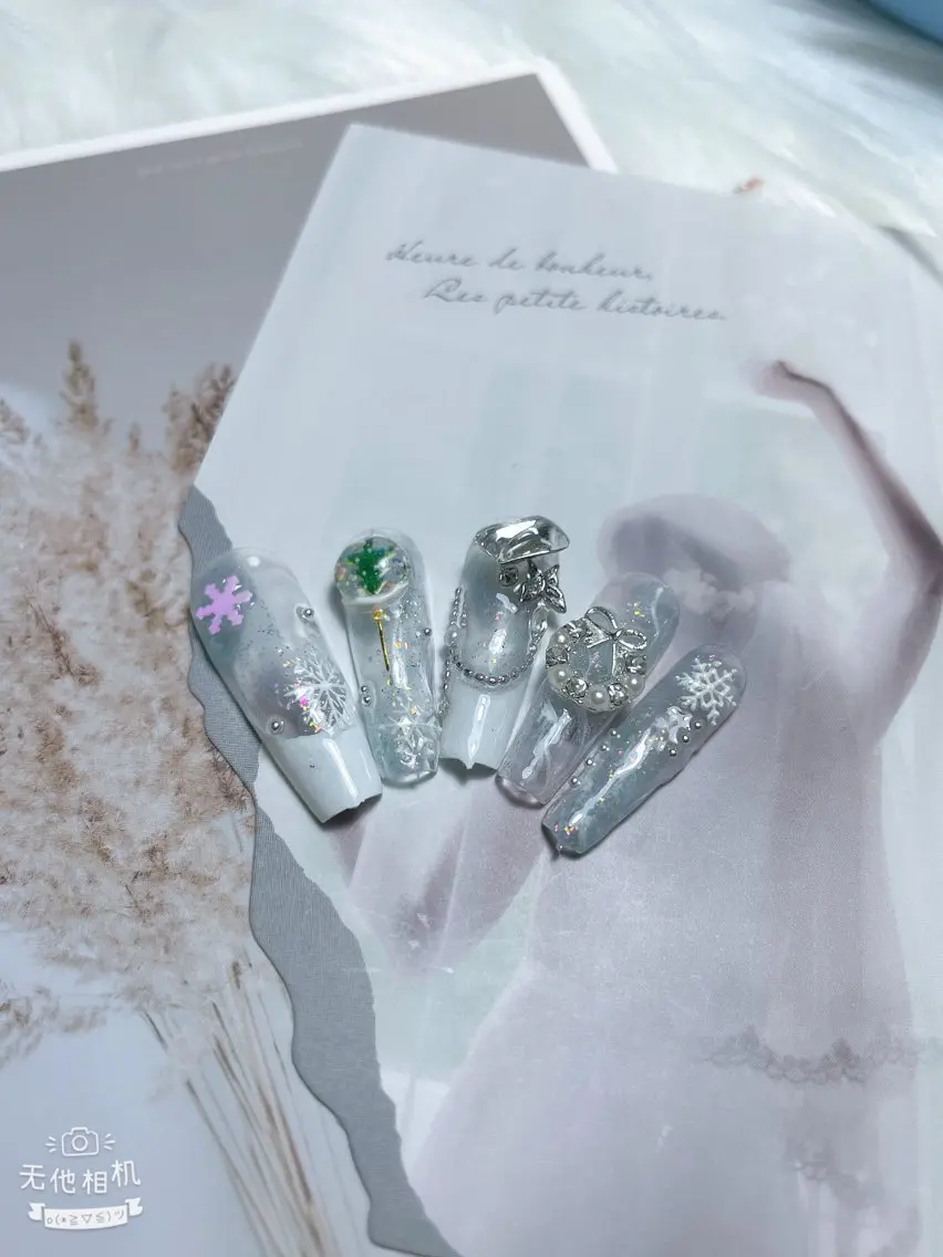 ネイル 成人式 ジェルネイル ネイルチップ ハンドネイル MoMoA Nail ネイル長さ出し専門店のネイルデザイン