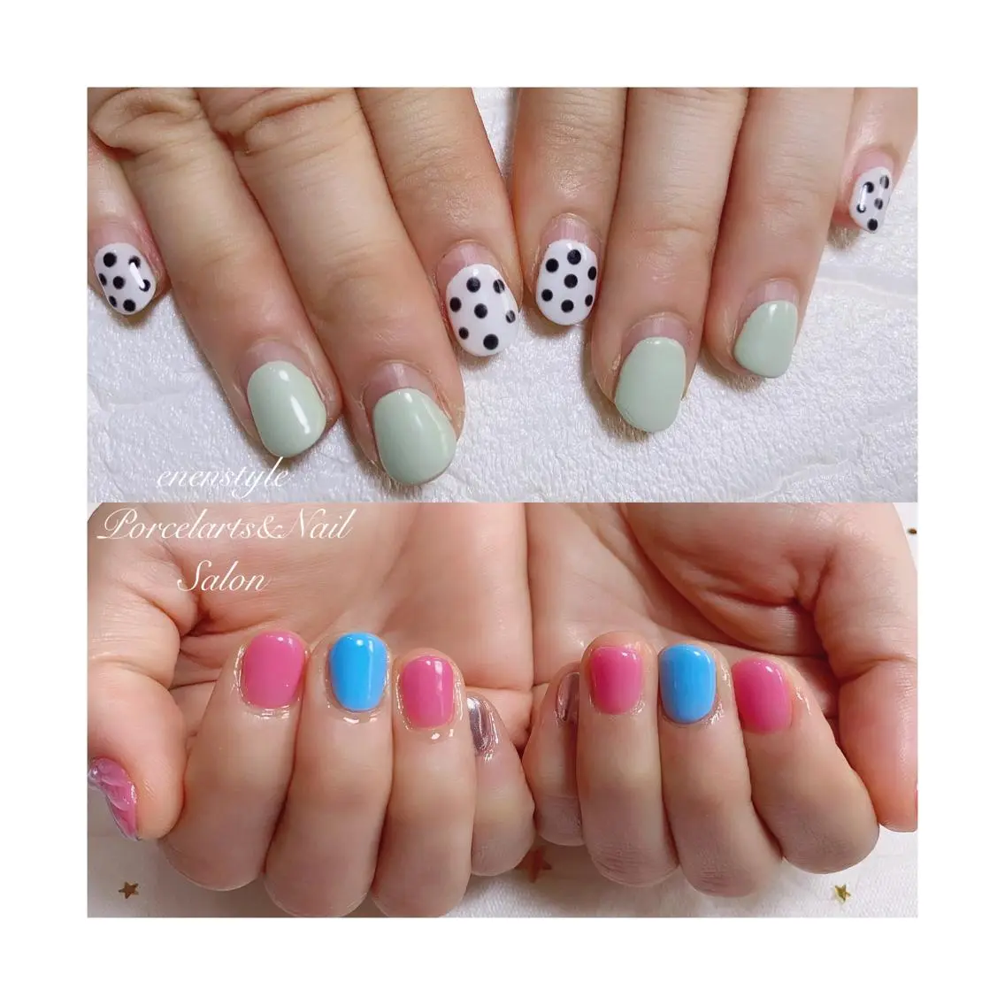 ショート ネイル ジェルネイル ニュアンスネイル オフィスネイル ワンカラーネイル パラジェル ハンドネイル 🐾enen style 🐾のネイルデザイン