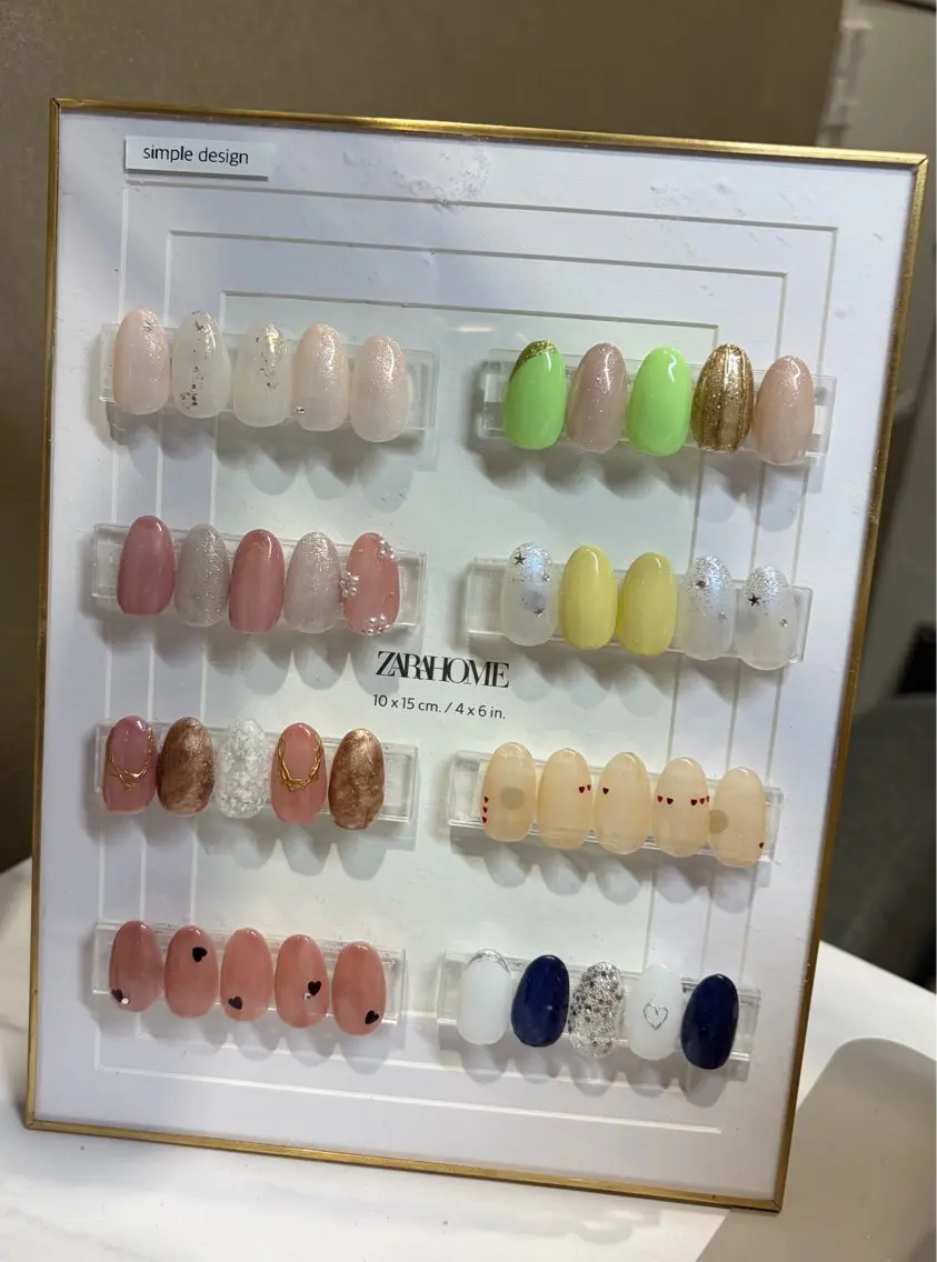 ネイル ハンドネイル &robe 銀座 suzuのネイルデザイン