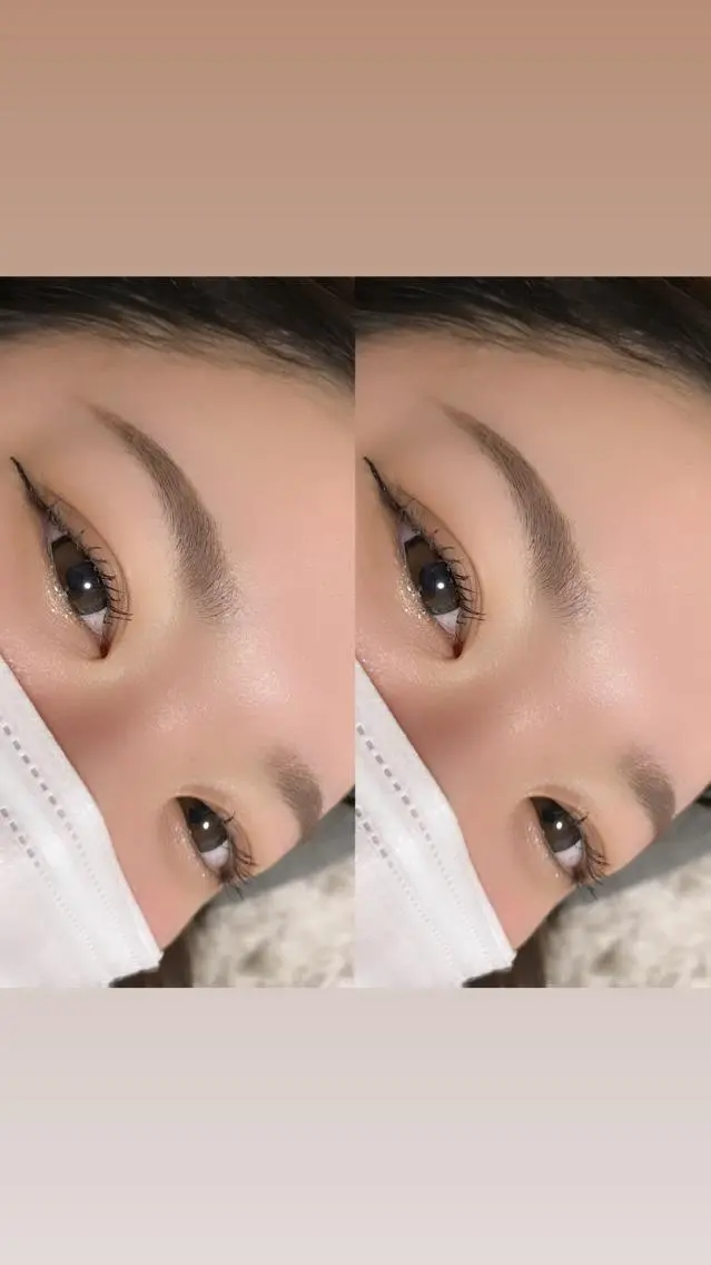 美眉スタイリングwax(メイク付)の写真