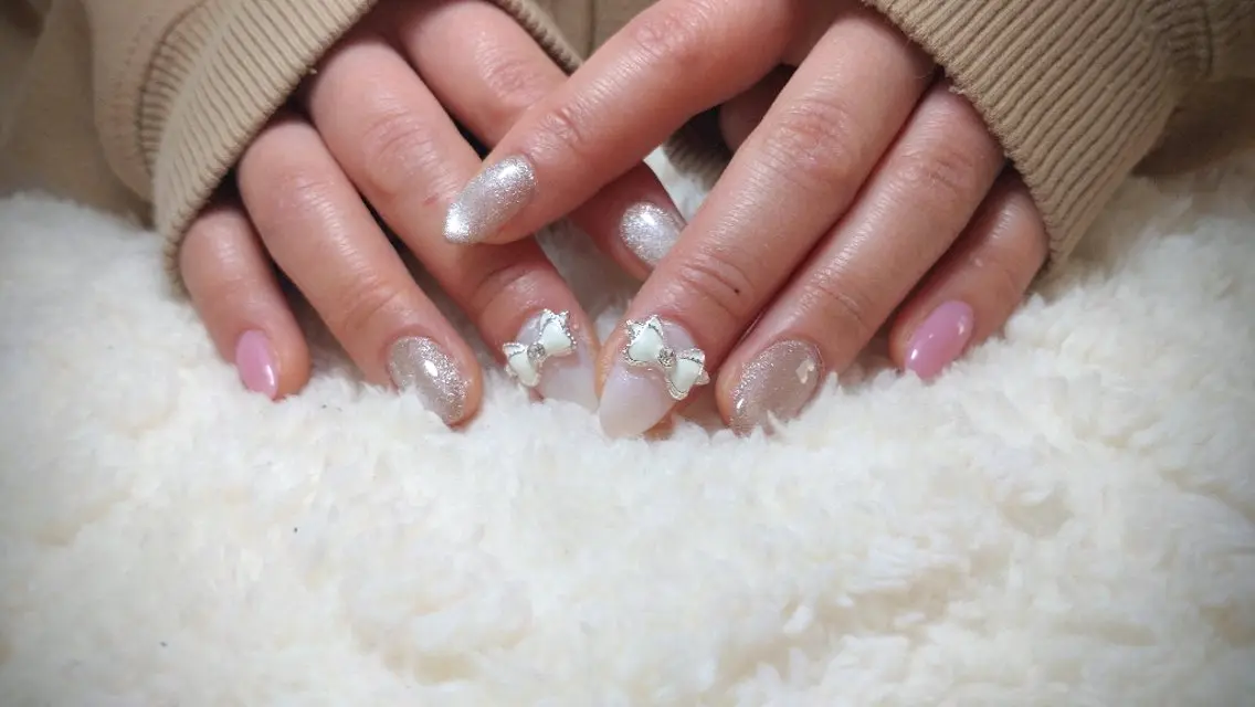 ネイル ハンドネイル フットネイル Nailsalon Latteのネイルデザイン
