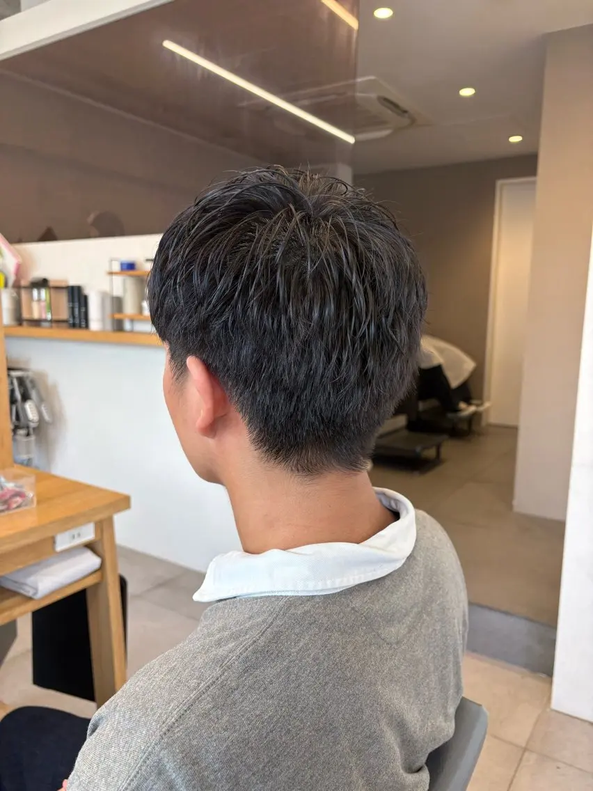 【メンズ限定】カット+シャンプー※マーブ付🫧の写真