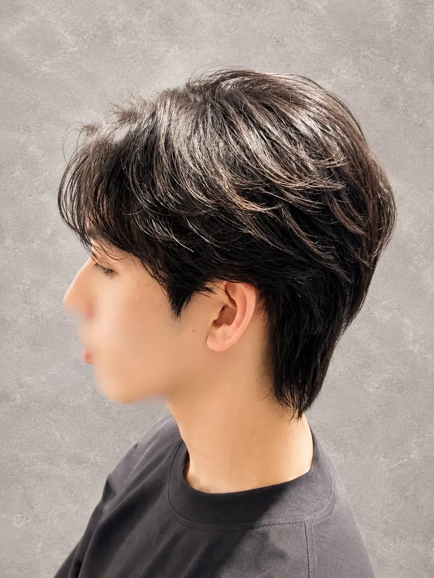メンズ カット 縮毛矯正 原田 郁哉のヘアスタイル