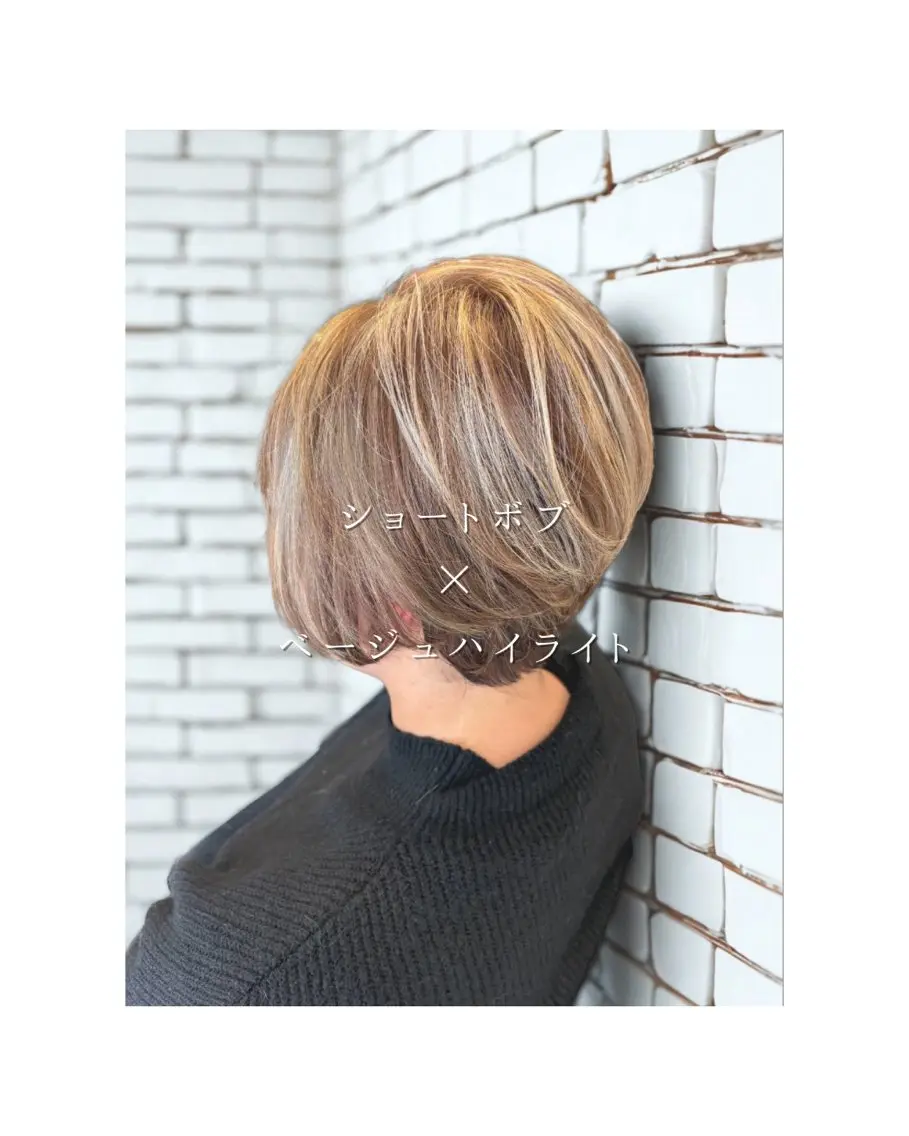 ショート ヘアカラー yuki/白髪ぼかし /ショート特化のヘアスタイル