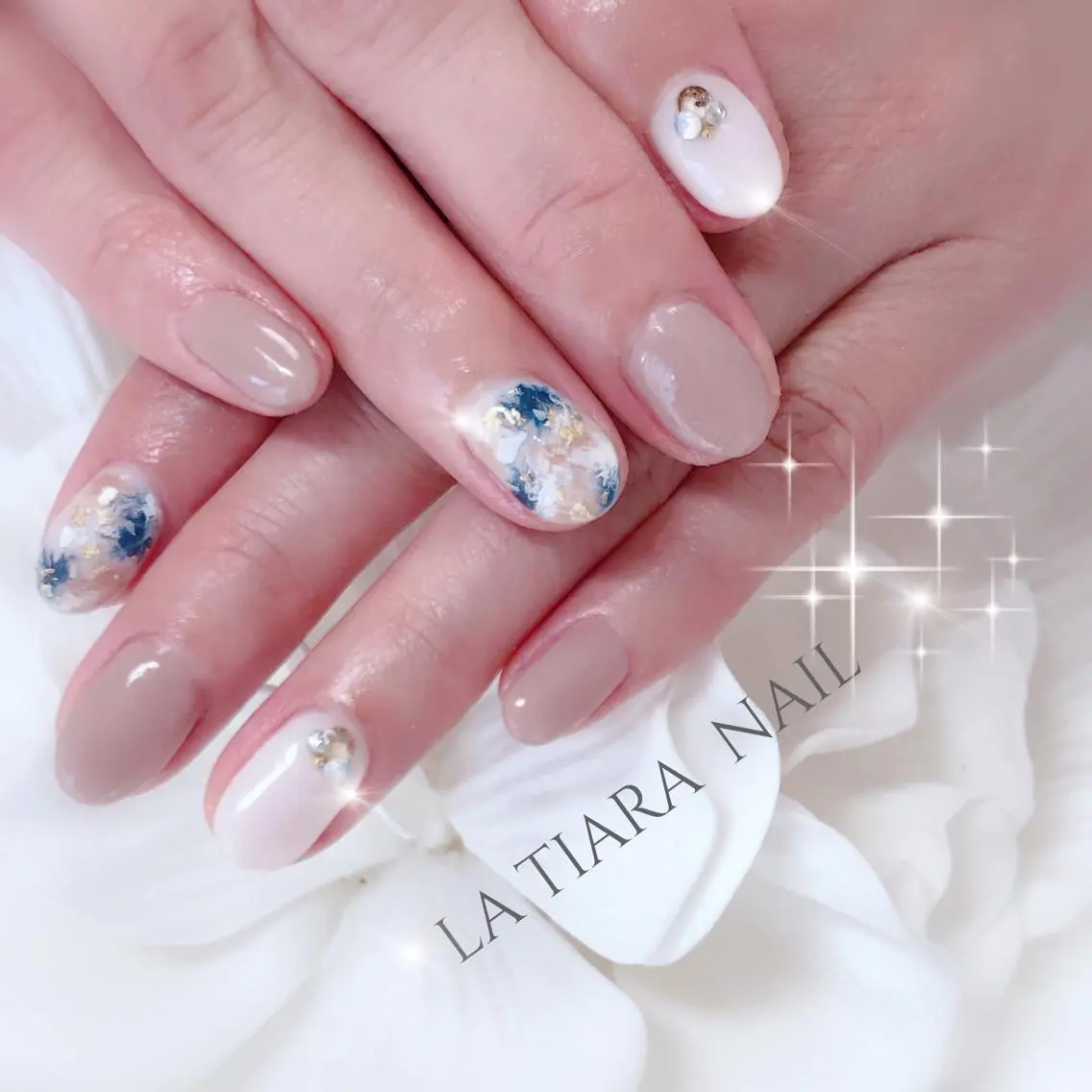 ネイル Blue bird  nailのネイルデザイン